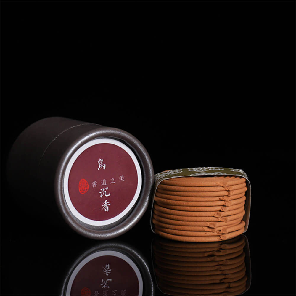 Natural incense coil