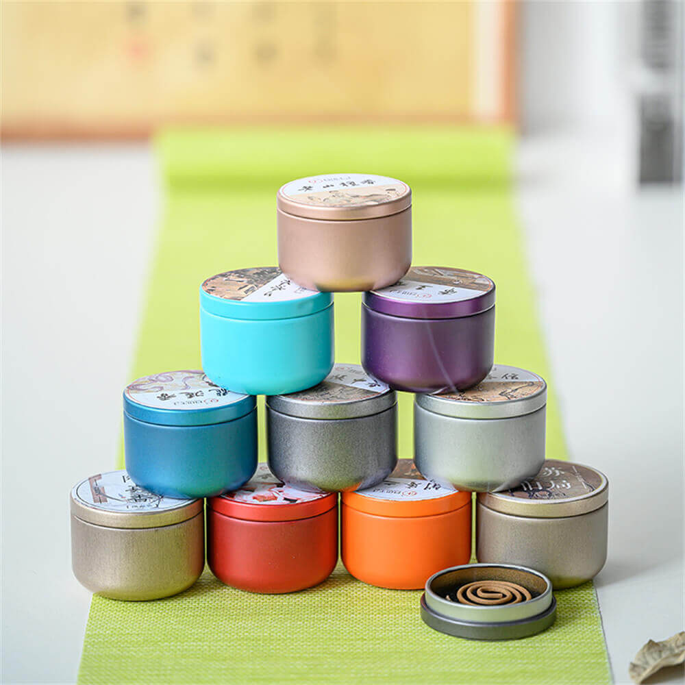 Natural incense coil