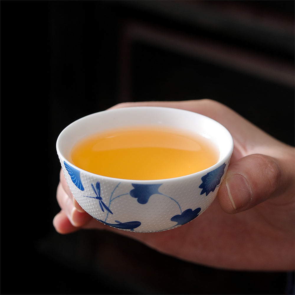 Lotus Pond Opera Koi Lucky Travel Tea Set