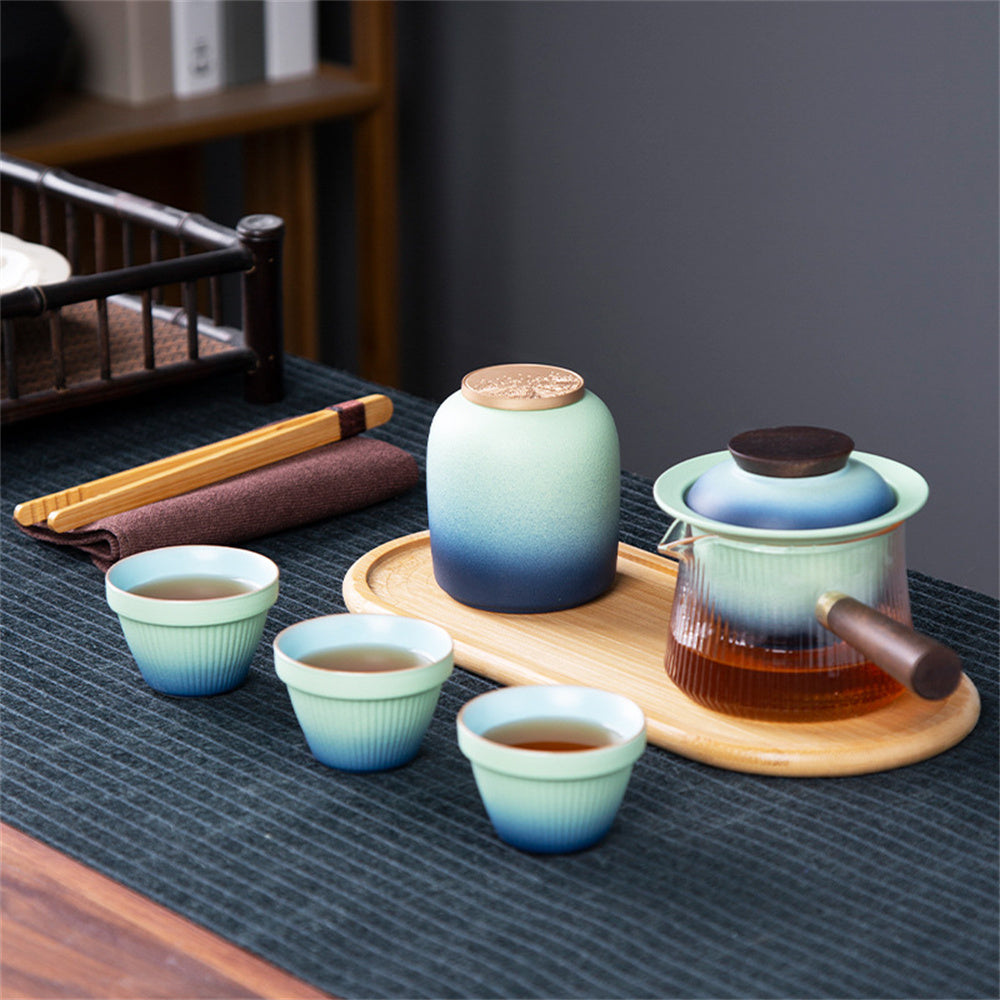 Ceramic Emotional Travel Tea Set