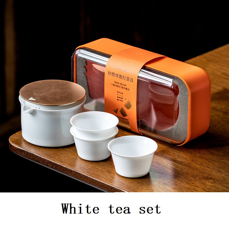 Sheamen Luxurious Travel Tea Set
