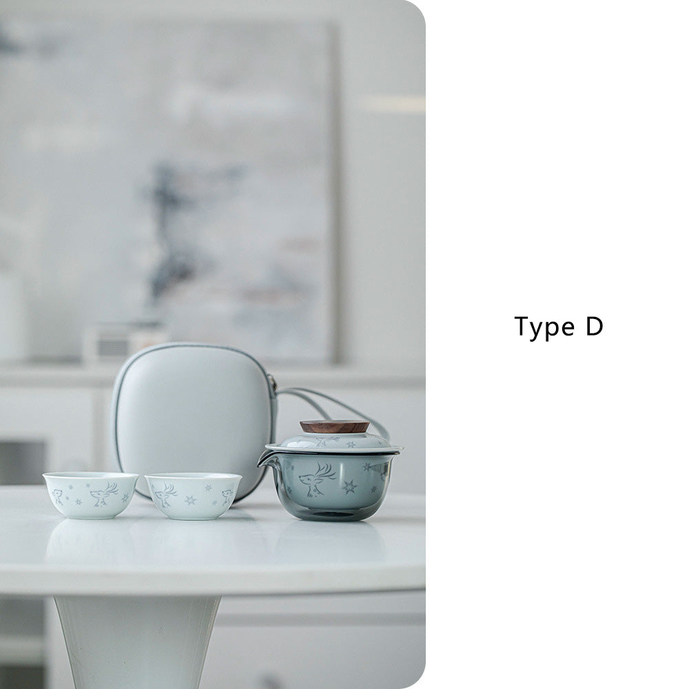 Four Seasons Gives You Travel Tea Set