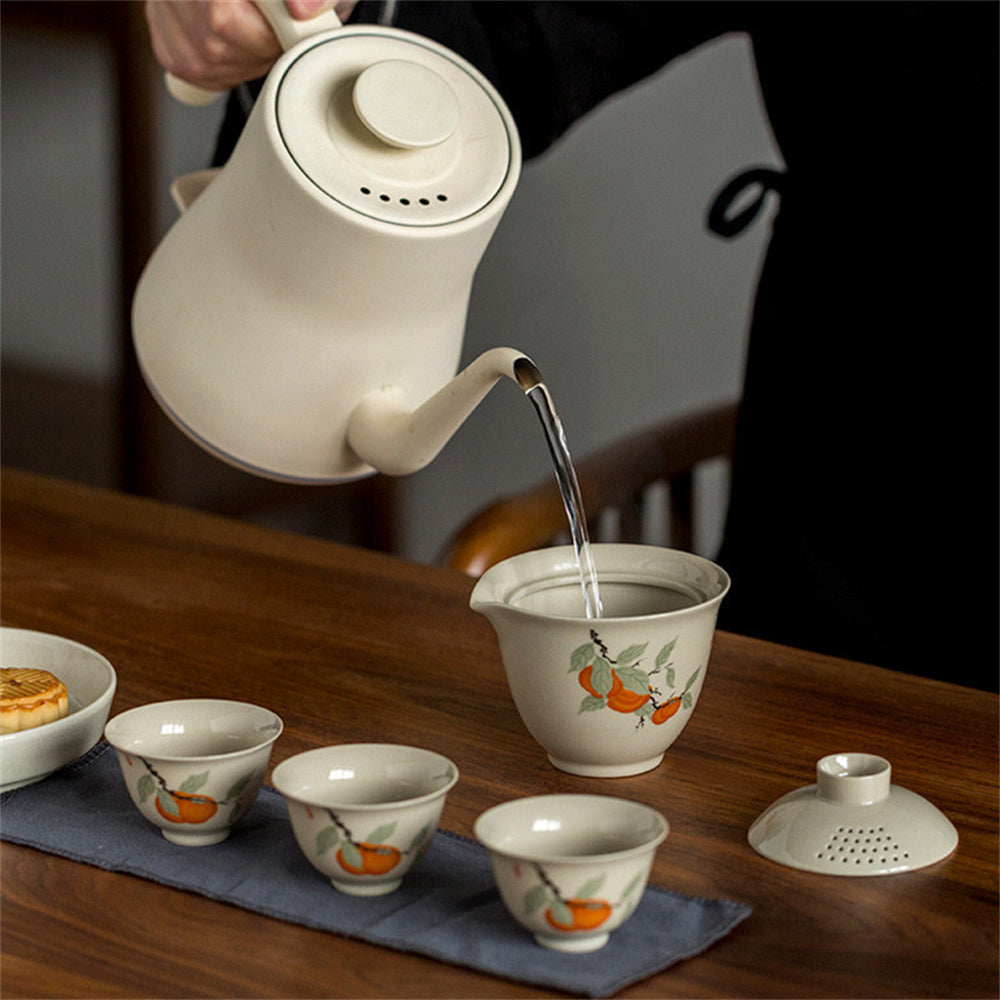 Grass Ash Gaiwan Travel Tea Set