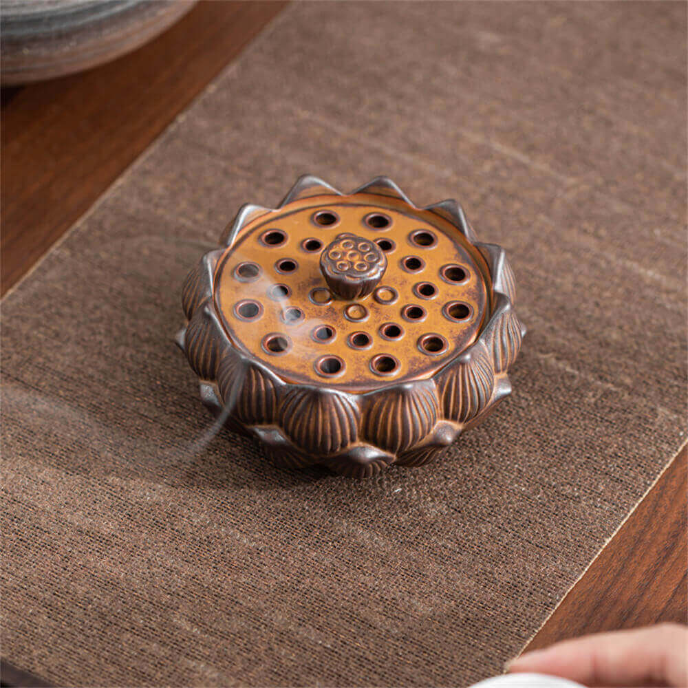 Lotus Plate Incense Burner