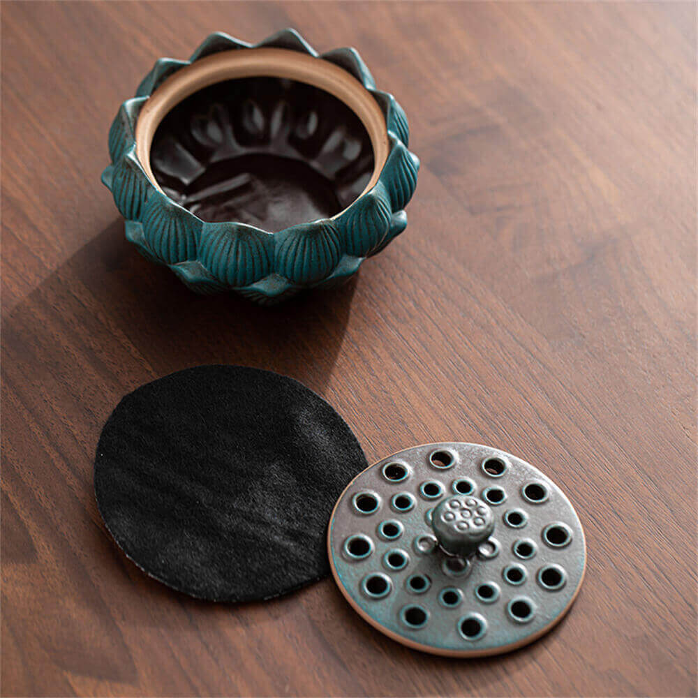 Lotus Plate Incense Burner