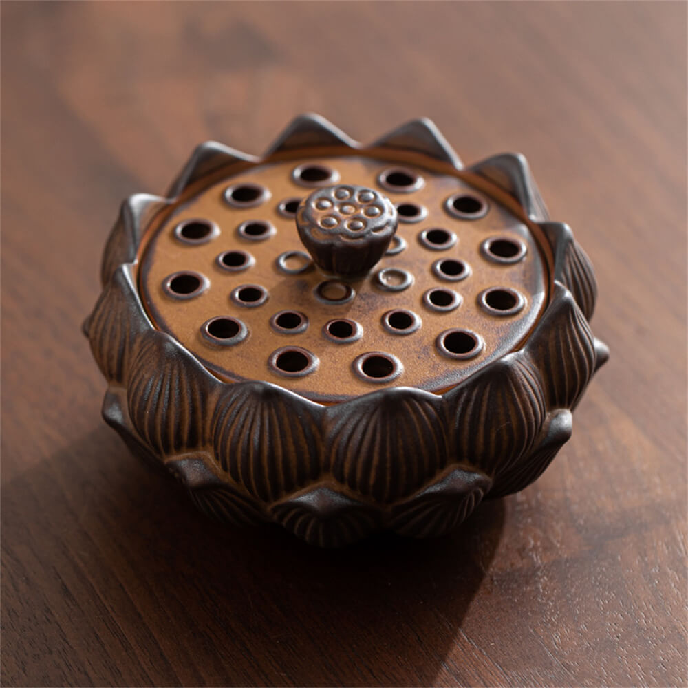 Lotus Plate Incense Burner
