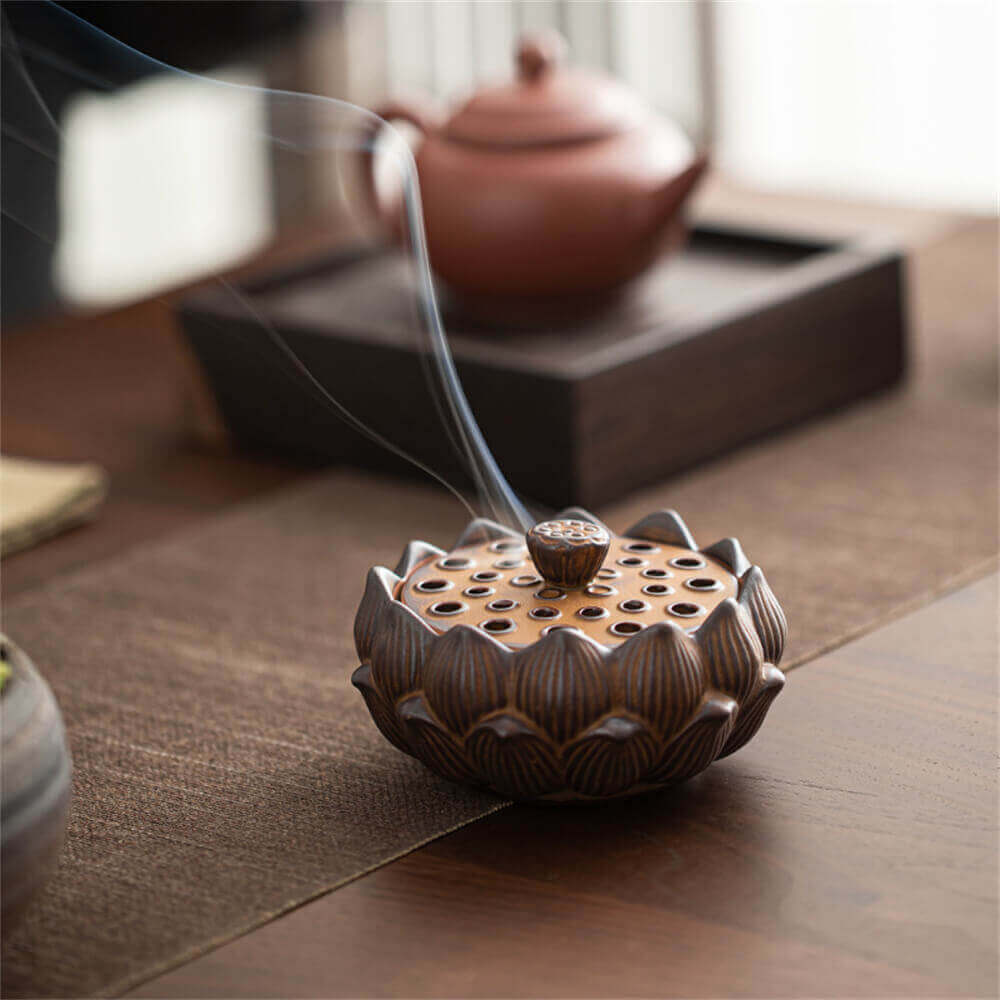 Lotus Plate Incense Burner