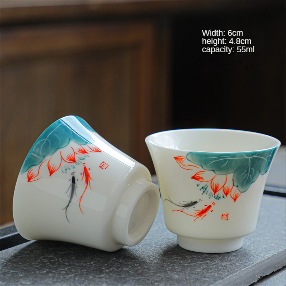 Dehua White Porcelain Suet Jade Porcelain Individual