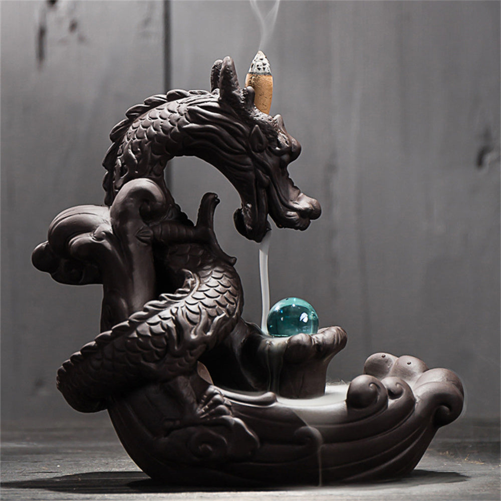 Dragon Opera Pearl Incense Burner