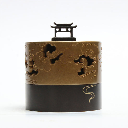 Clouds Float Up Kirin Incense Burner