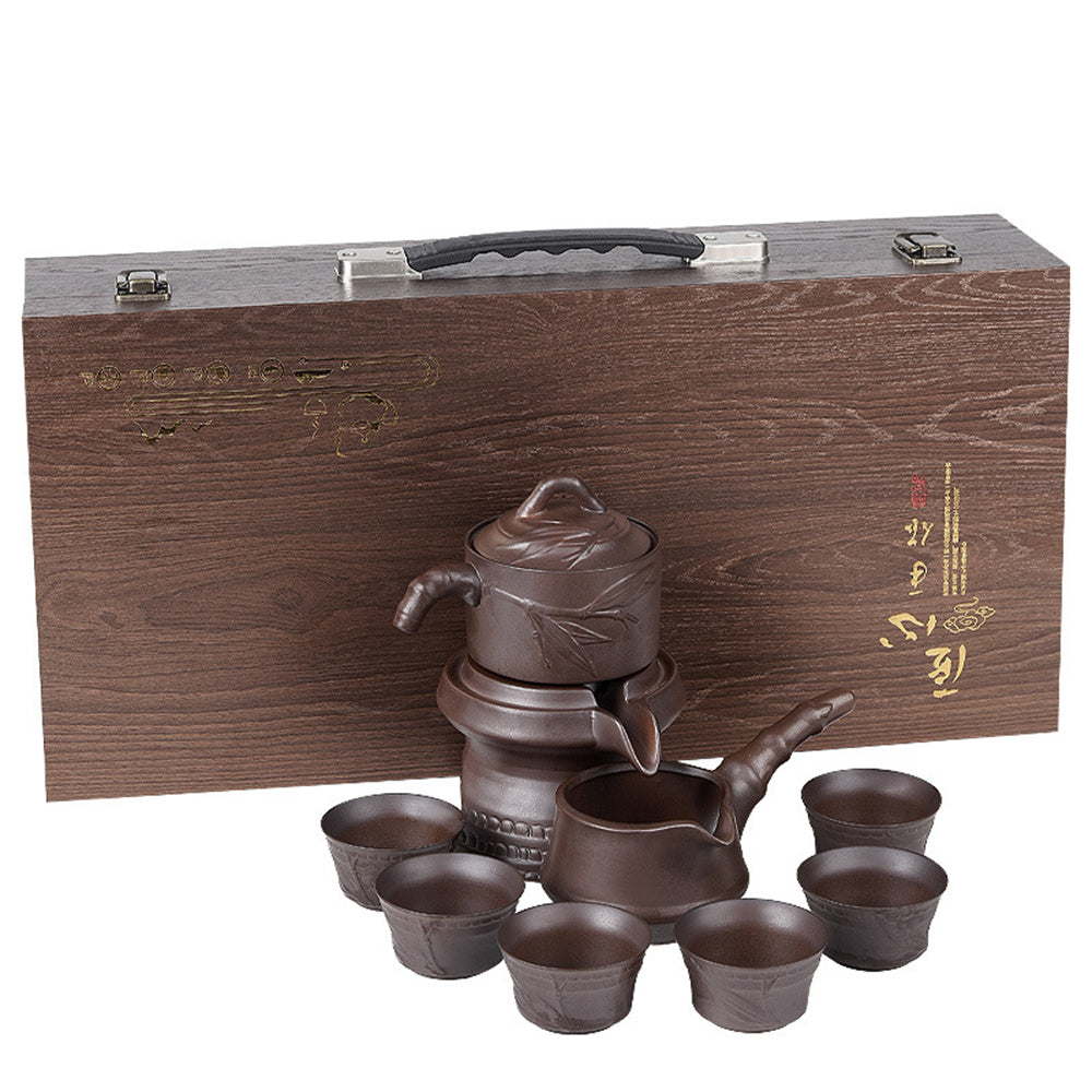 Bamboo Automatic Tea Set Gift Box Set