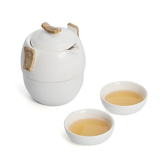 Modern Simple Duck Mouth Pot Travel Tea Set