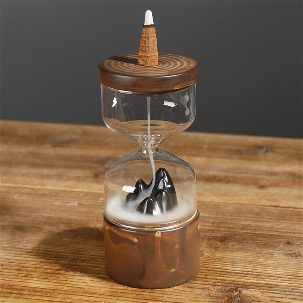 Ceramic Hourglass Censer Set