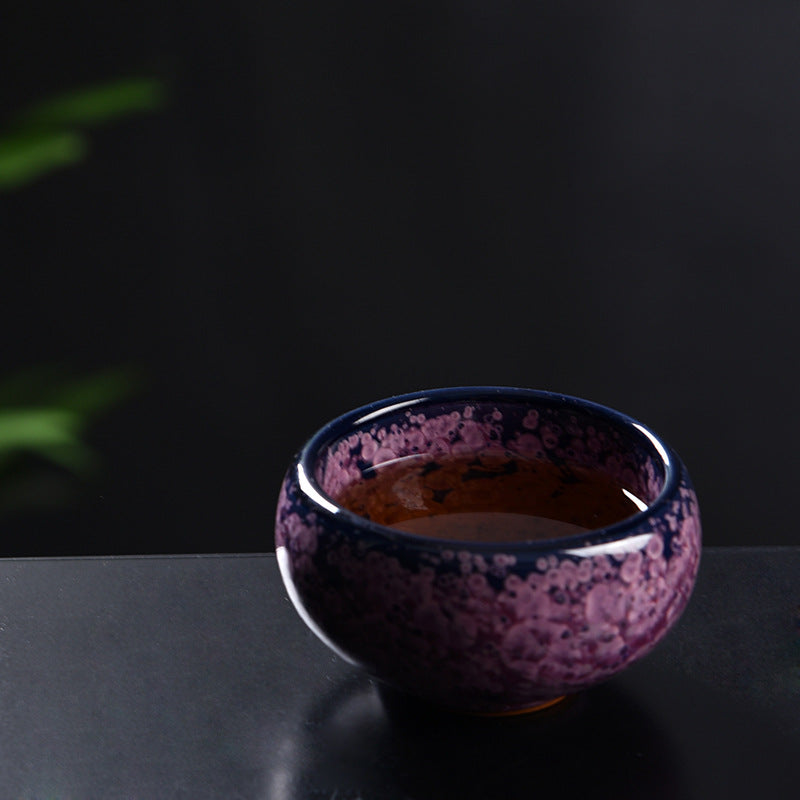 Tianmu Glaze Seven-Color Teacup