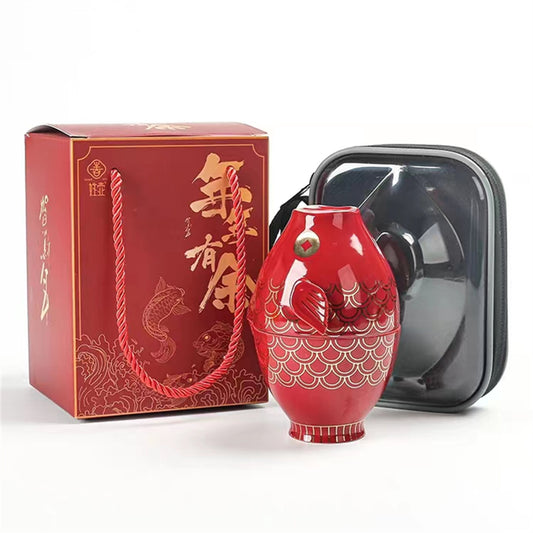 Lucky Koi Travel Tea Set