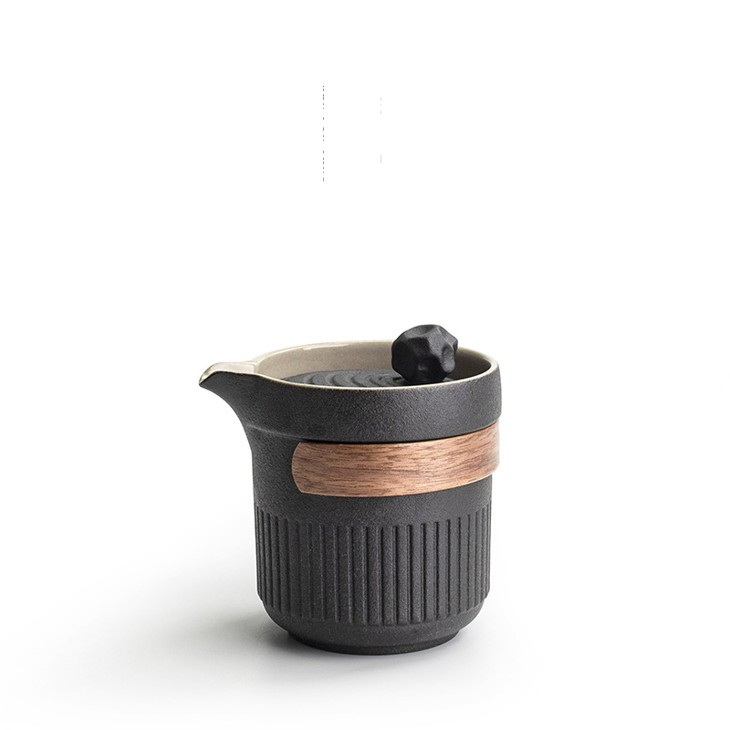 Taihu stone a pot of four cups portable tea set