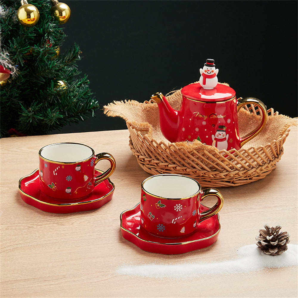 Christmas Themed Tea Set