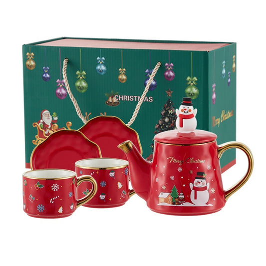 Christmas Themed Tea Set