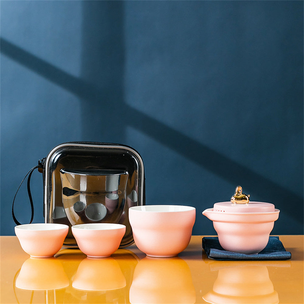 Jade Rabbit Express Travel Tea Set