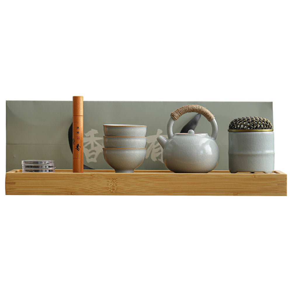 Quiet Ru Kiln Incense Tea Set
