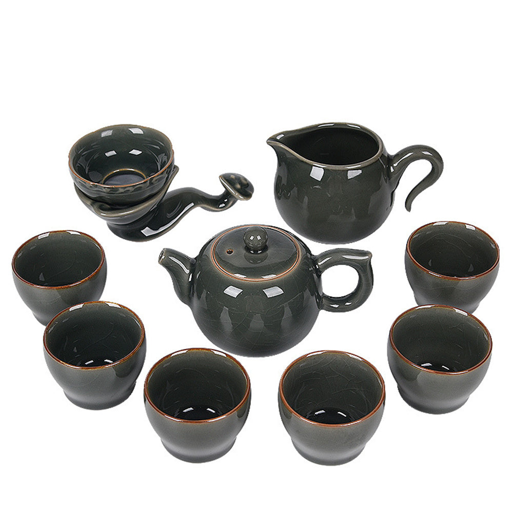Collectible Celadon Tea Set
