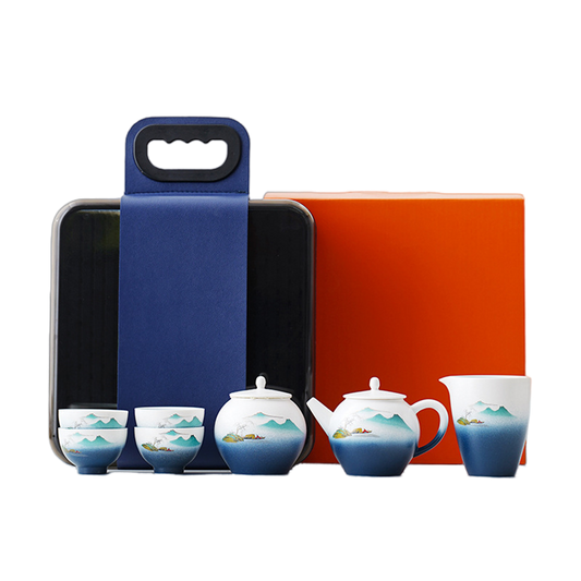 Be As lLucky As Desired Travel Tea Set