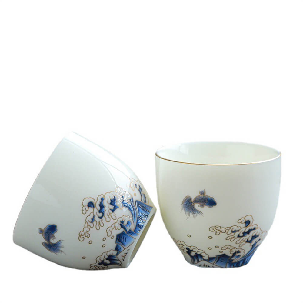 Dehua White Porcelain Suet Jade Porcelain Individual