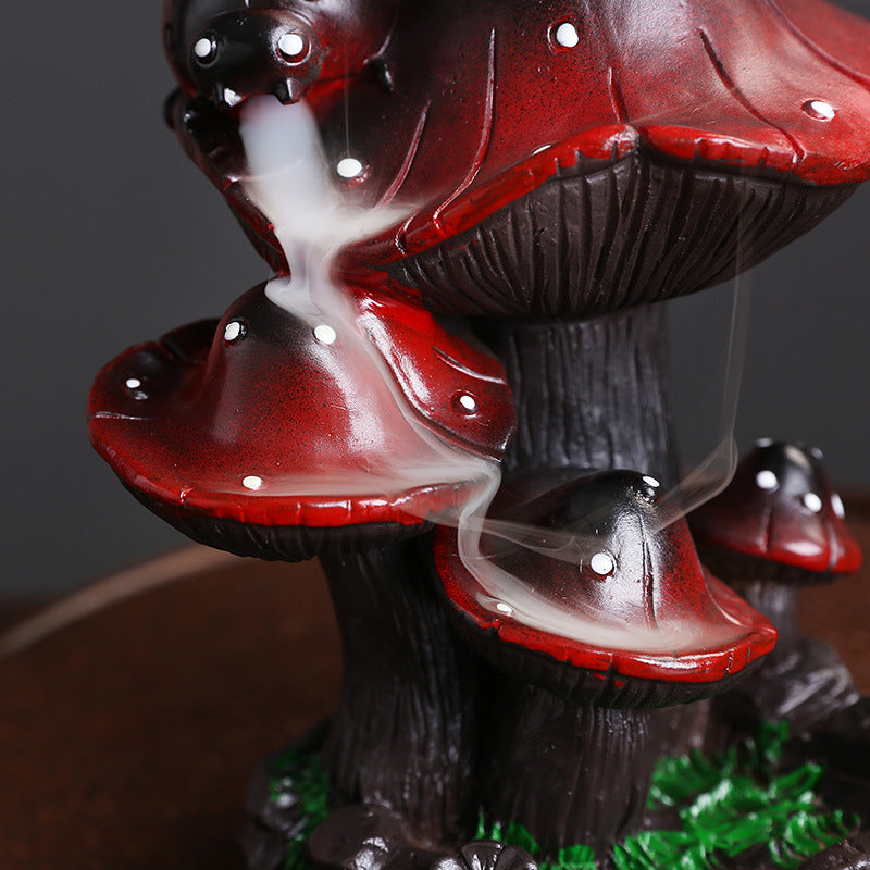 Creative Colorful Mushroom Censer