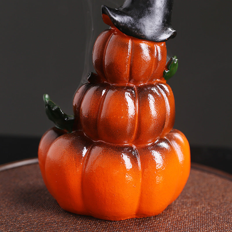 Pumpkin Backflow Incense Burner Gift