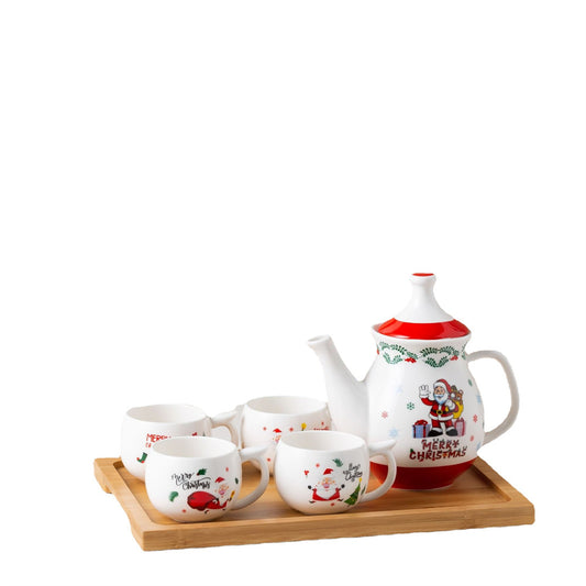 Christmas Ceramic Family Tea Set