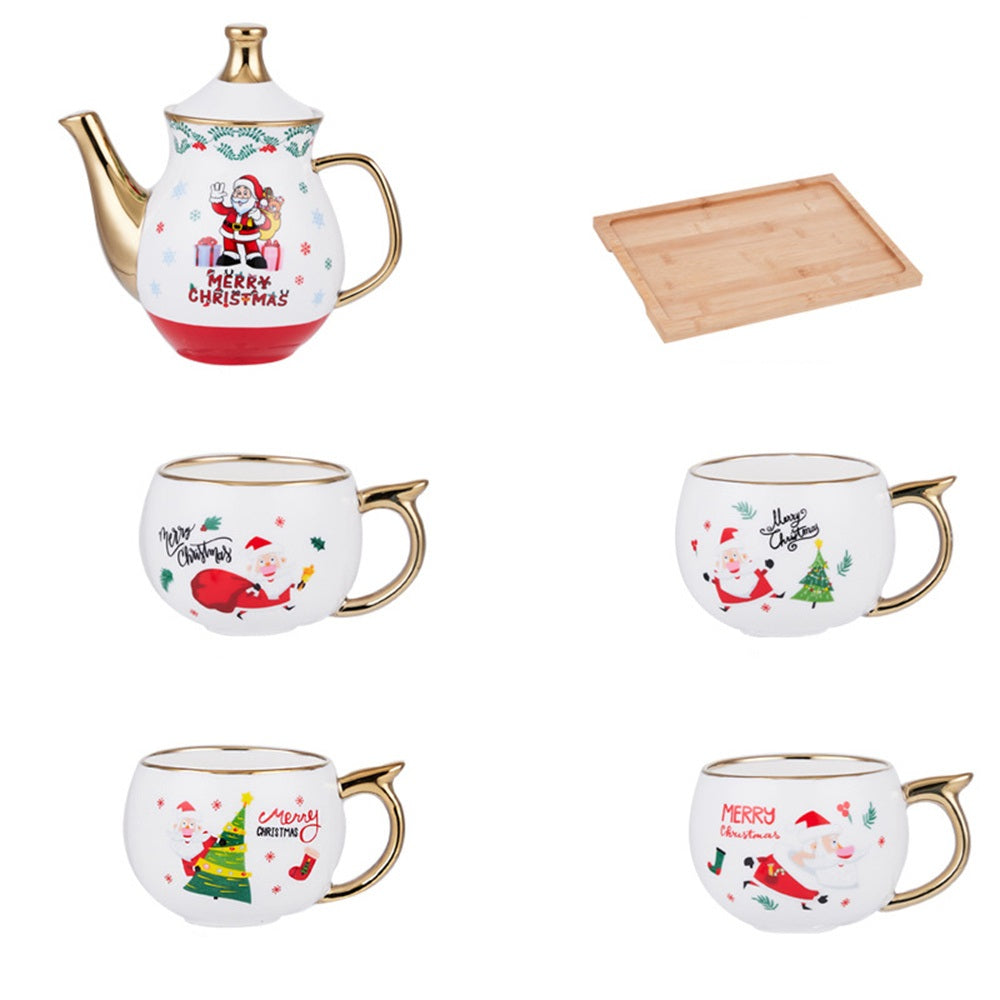 Christmas Ceramic Family Tea Set