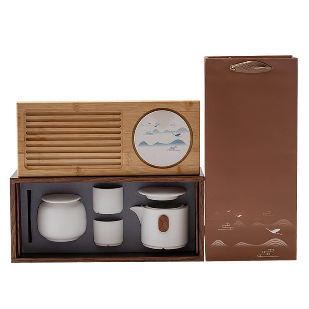 Landscape Travel Tea Set Gift Box