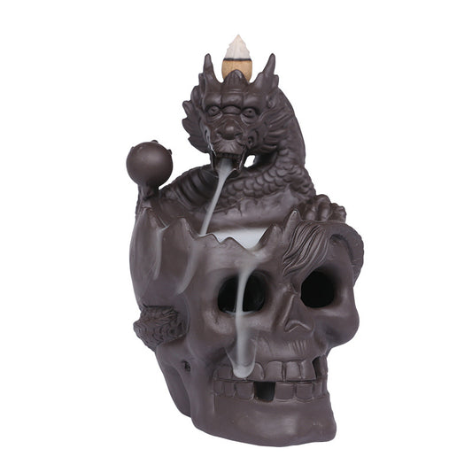 Skull Shaped Incense Burner