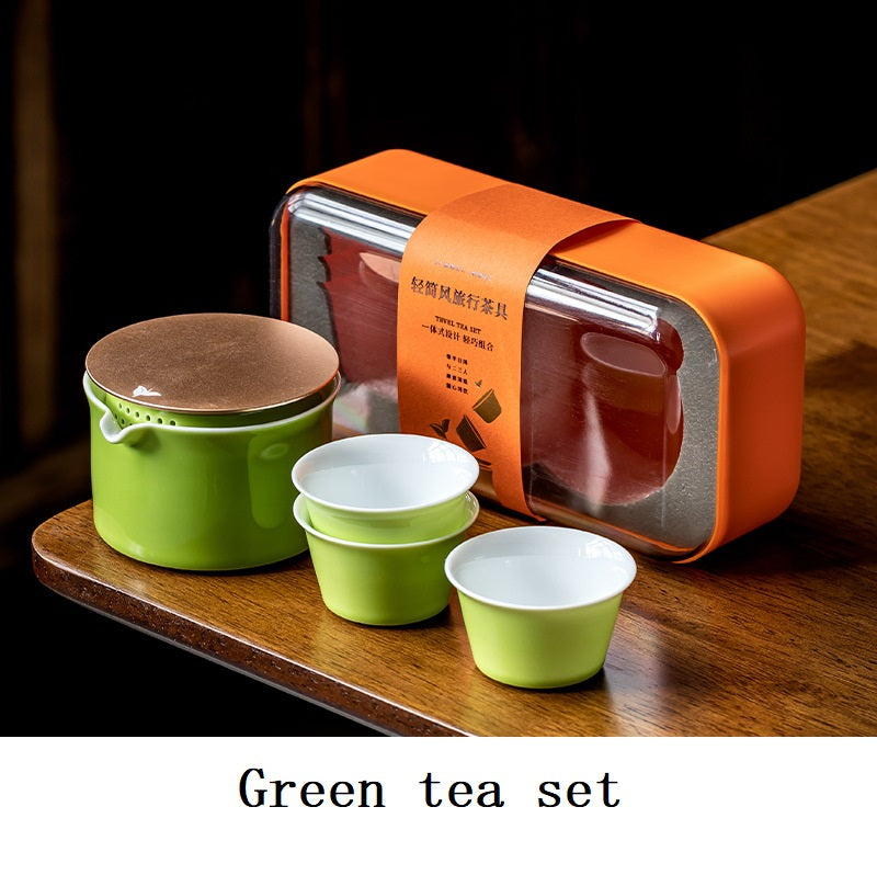 Sheamen Luxurious Travel Tea Set