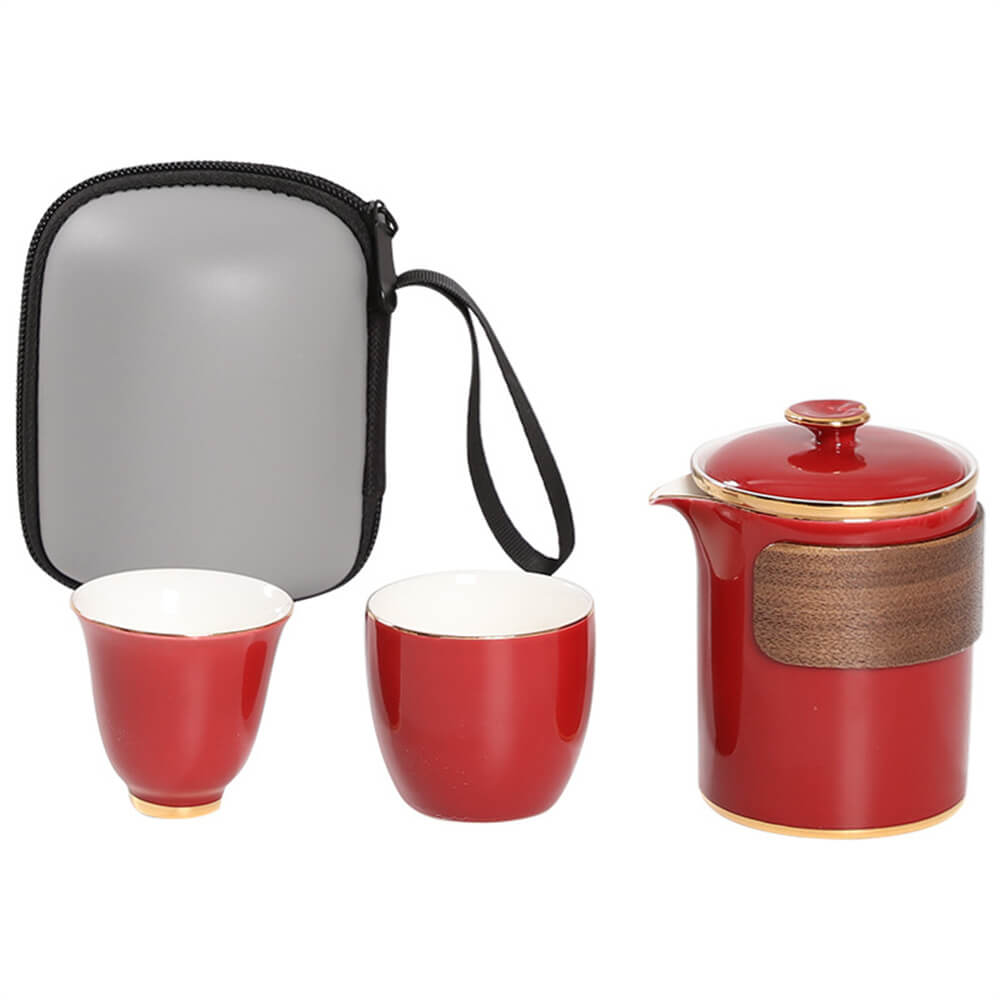Lovers One Pot Of Two Traveling Tea Sets