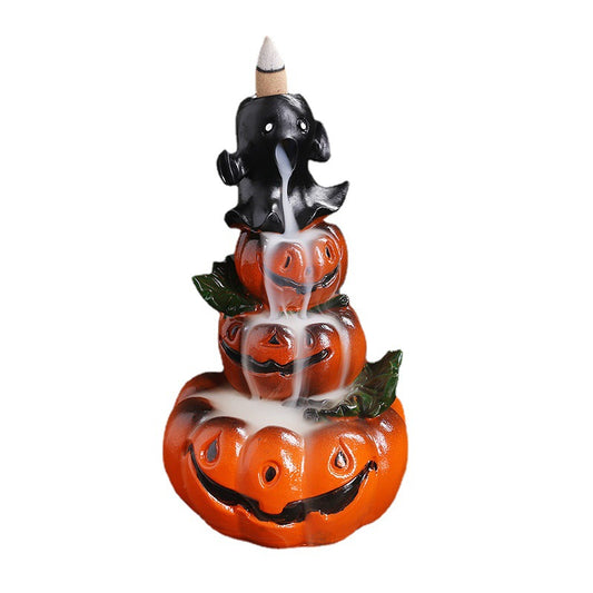 Pumpkin Backflow Incense Burner Gift