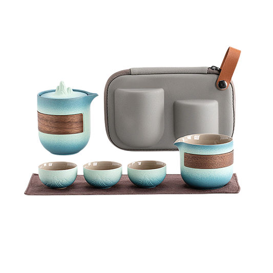 Mountain Lake Travel Tea Set