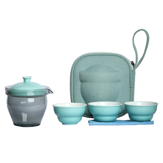 Bring Good Luck Travel Tea Set