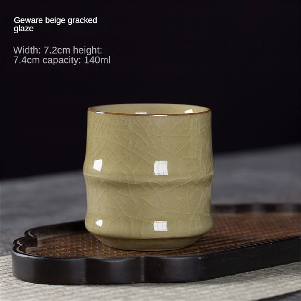 Longquan Celadon Imitation Bamboo Cup