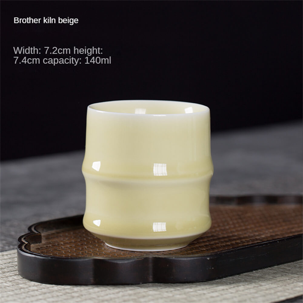 Longquan Celadon Imitation Bamboo Cup