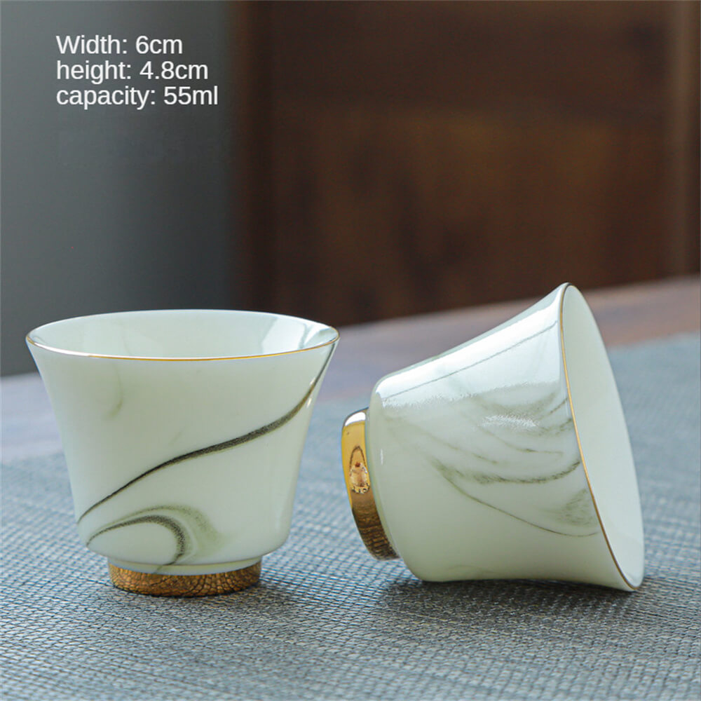 Dehua White Porcelain Suet Jade Porcelain Individual